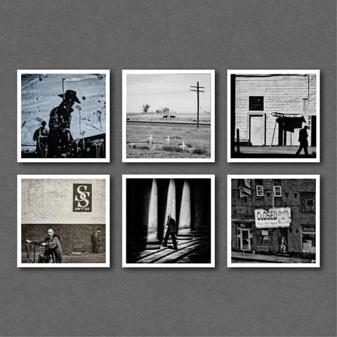 Matt Black Magnum Square Prints - Setanta Books