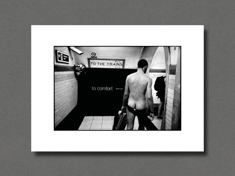 Covent Garden Underground station, London 2001 (Vintage Print)