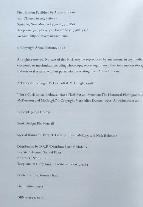 McDermott & McGough: A History of Photography - Setanta Books