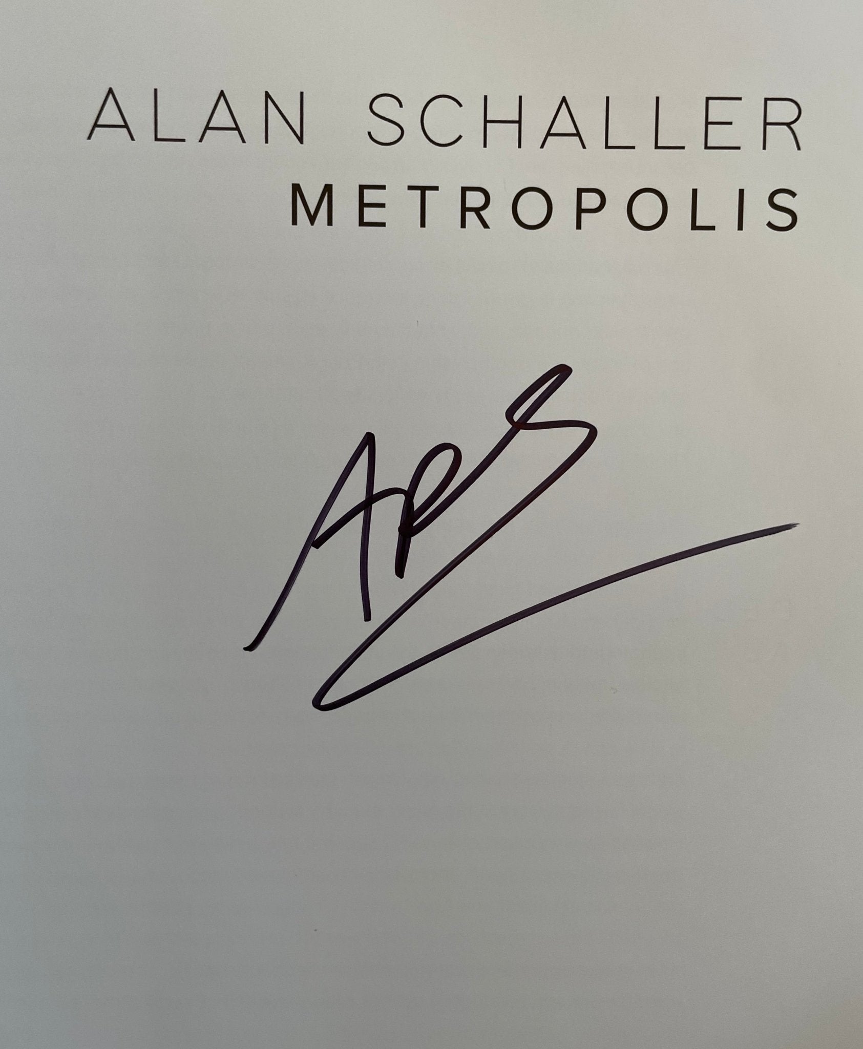 Buy Metropolis by Alan Schaller Online – Setanta Books