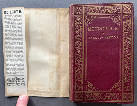 Metropolis - UK 1st - Setanta Books