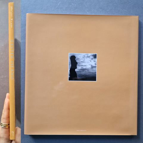 Spine and back cover of Kenna's Easter Island