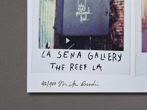 Mike Brodie La Sena Poster - Setanta Books