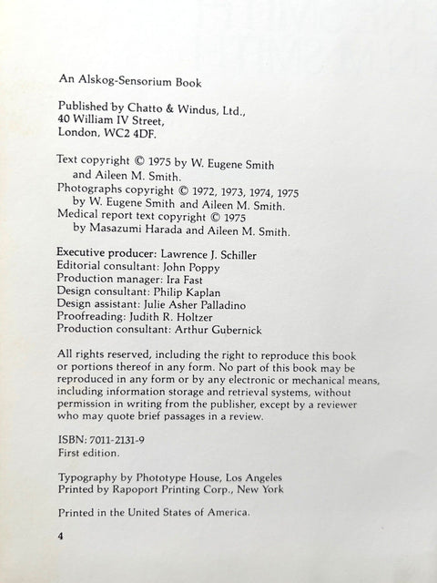 Minamata: A Warning To The World - Setanta Books