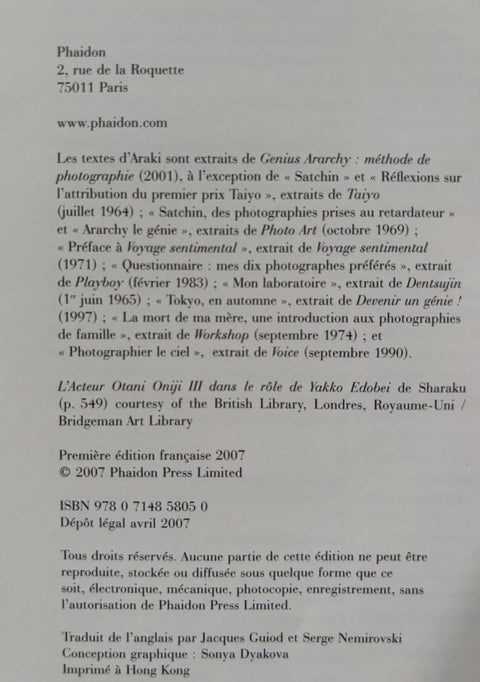 Moi - La Vie - La Mort (Me, Life, Death) - Setanta Books