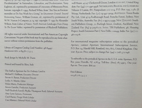 No Ordinary Land: Encounters in a Changing Environment - Setanta Books