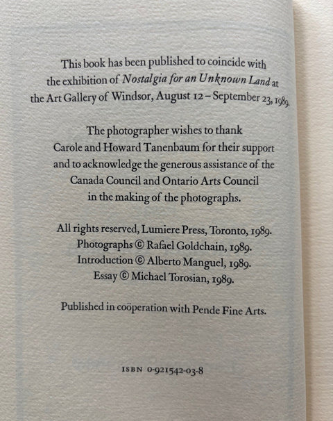 Nostaligia for an Unknown Land - Setanta Books