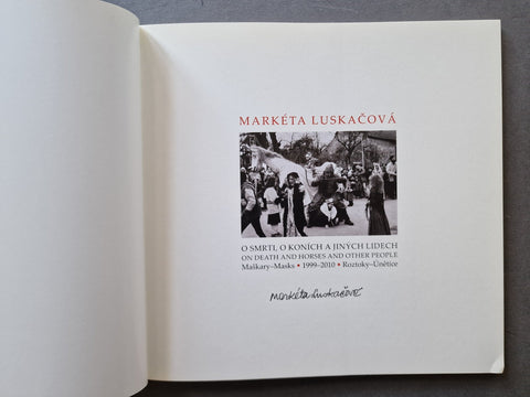 On Death and Horses and Other People - with signed print - Setanta Books