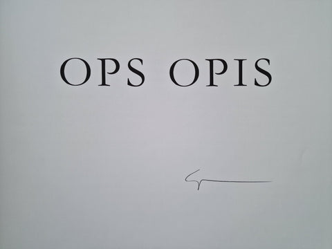 Ops Opis - Setanta Books