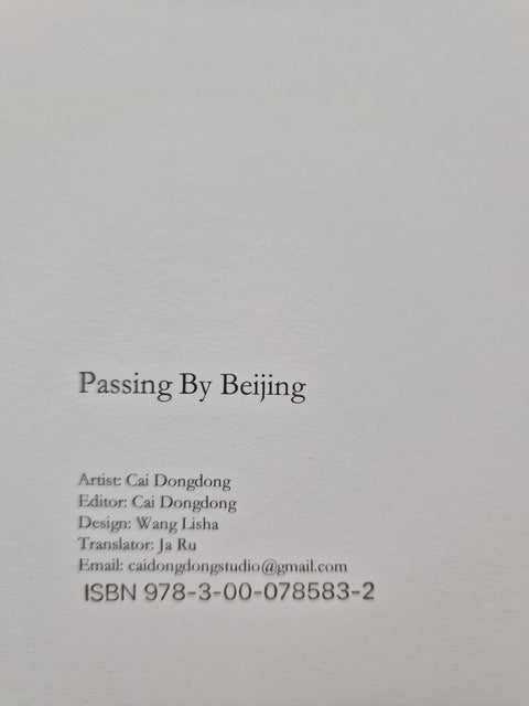 Passing By Beijing - Setanta Books