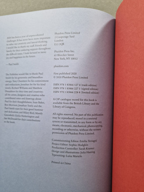 Paul Smith - Setanta Books