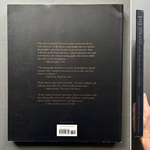 Paul Strand: Sixty Years of Photographs - Setanta Books