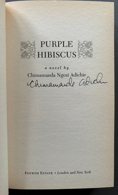 Purple Hibiscus - UK 1st - Setanta Books