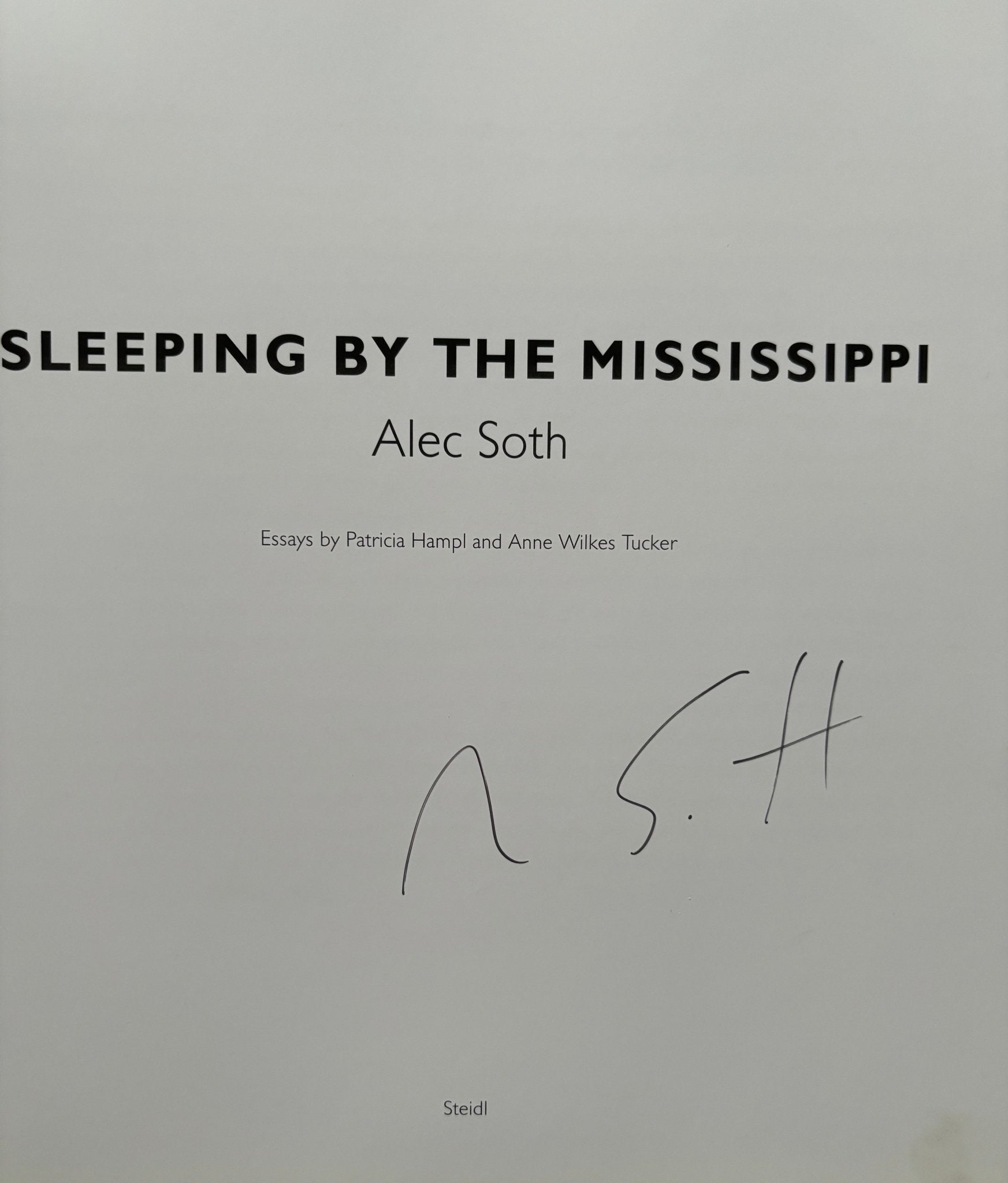 Sleeping by the Mississippi (1st) by Alec Soth | Photobooks