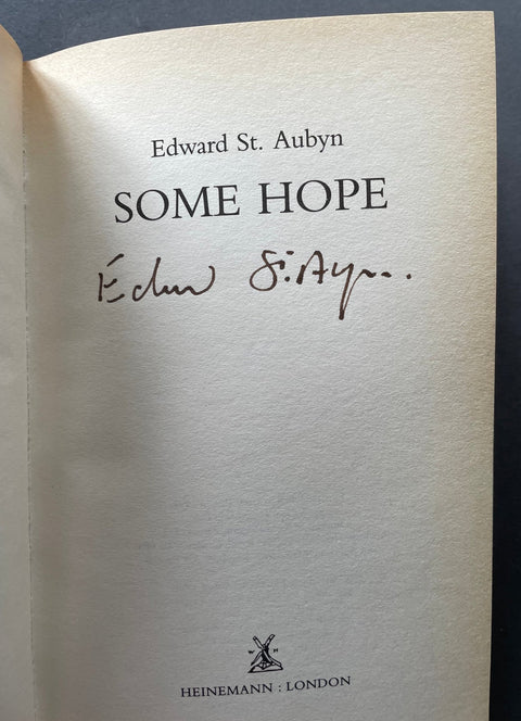 Some Hope - UK 1st - Setanta Books