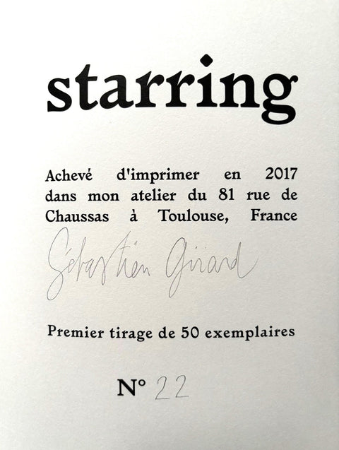 Starring - Setanta Books