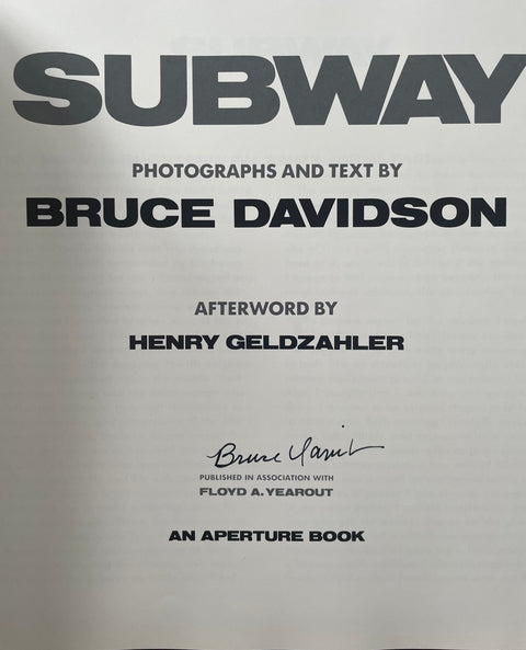 Subway - 1st - Setanta Books