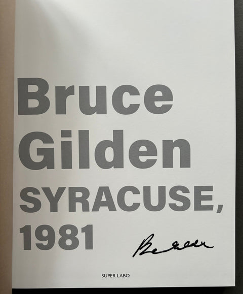 Syracuse, 1981 - Setanta Books