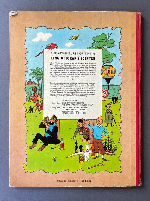 The Adventures of Tintin - King Ottokar's Sceptre - UK 1st - Setanta Books