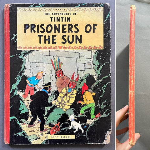 The Adventures of Tintin - Prisoners of the Sun - UK 1st - Setanta Books