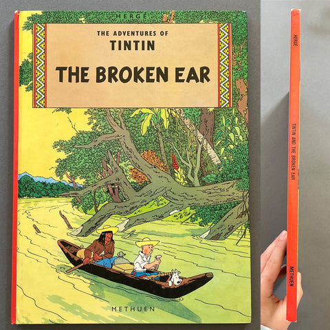 The Adventures of Tintin: The Broken Ear - UK 1st - Setanta Books