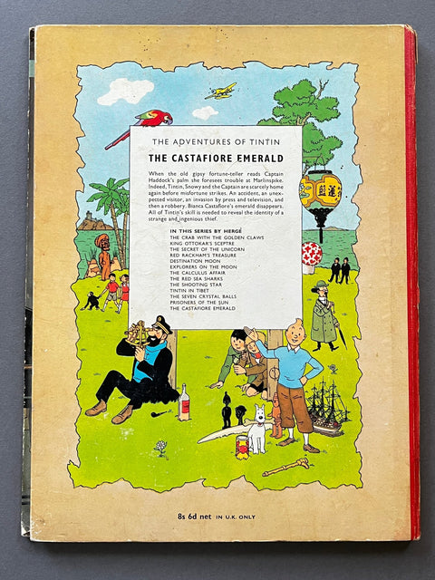 The Adventures of Tintin - The Castafiore Emerald - UK 1st - Setanta Books