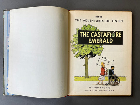 The Adventures of Tintin - The Castafiore Emerald - UK 1st - Setanta Books