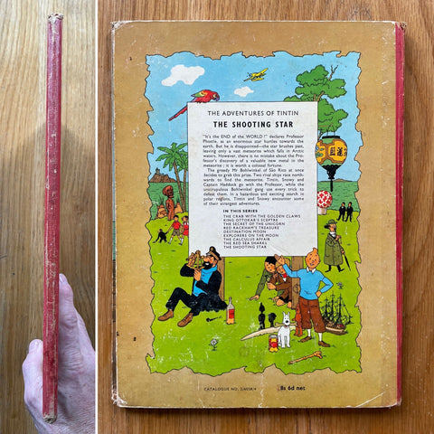 The Adventures of Tintin - The Shooting Star - UK 1st - Setanta Books