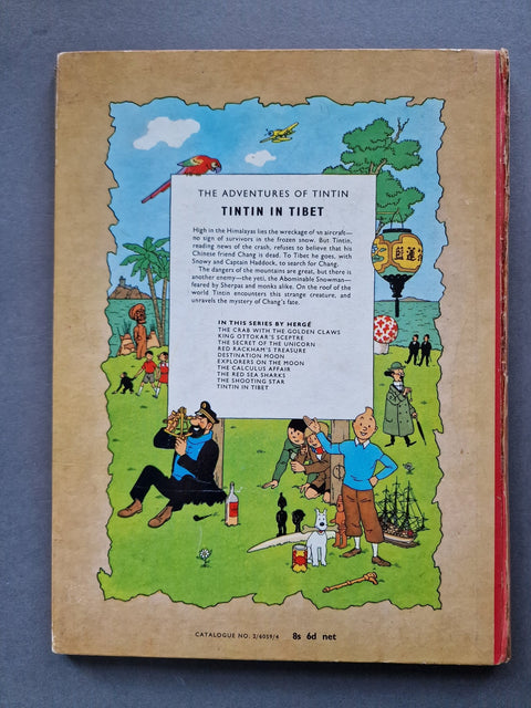 The Adventures of Tintin - Tintin in Tibet - Setanta Books