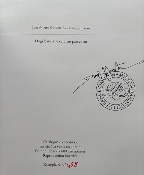 The Art of David Hamilton Exhibition Catalogue