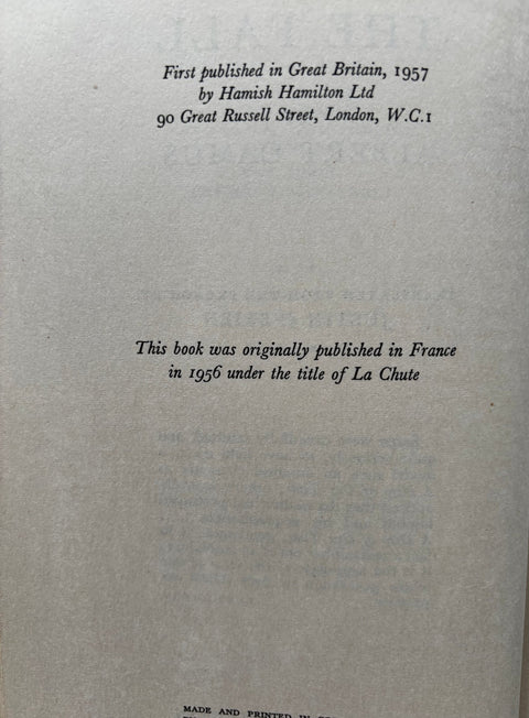 The Fall - UK 1st - Setanta Books