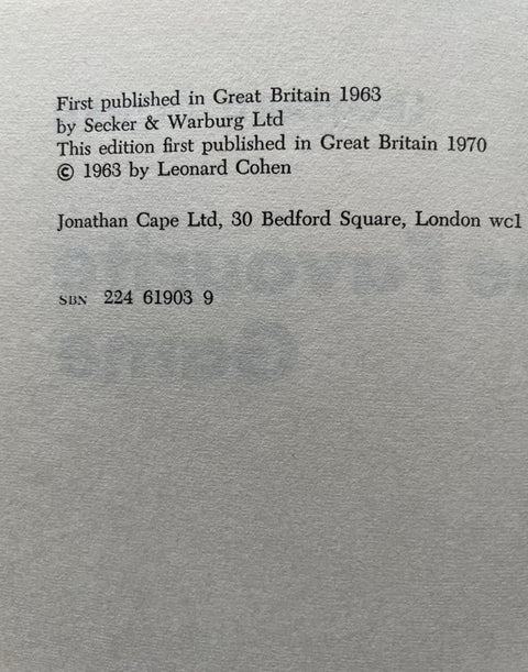 The Favourite Game - Setanta Books