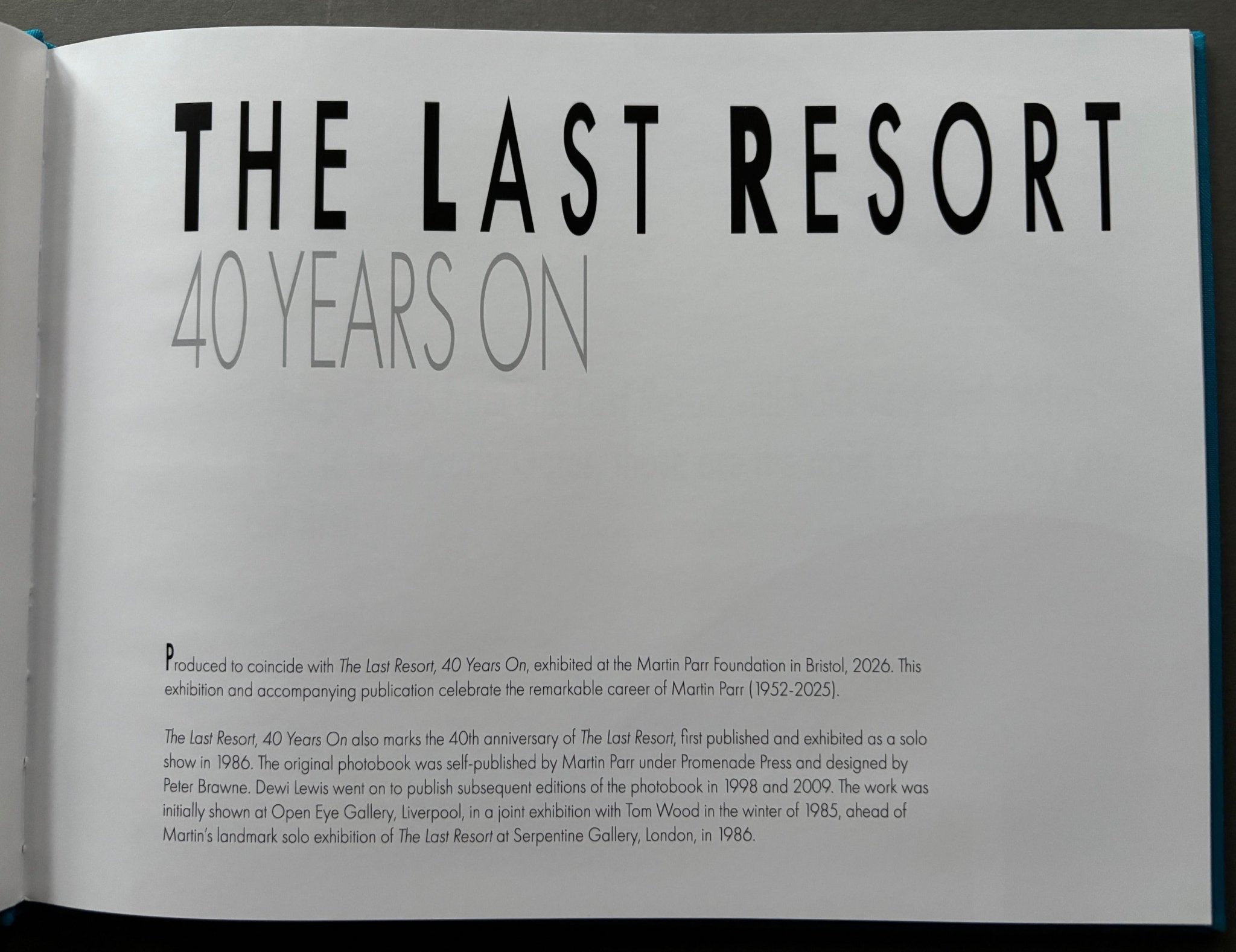 Buy The Last Resort: 40 Years On by Martin Parr – Setanta Books Buy The Last Resort: 40 Years On by Martin Parr – Setanta Books