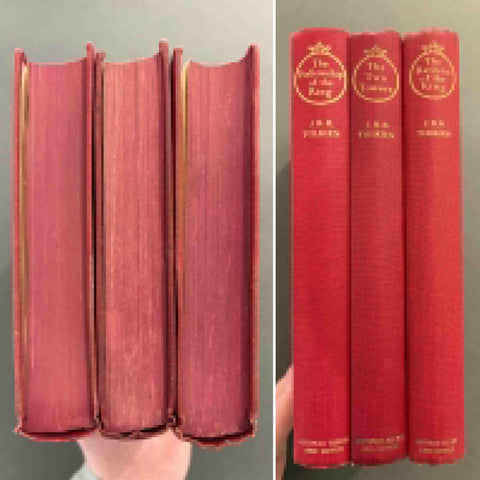 The Lord Of The Rings Trilogy - UK 1st set - Setanta Books