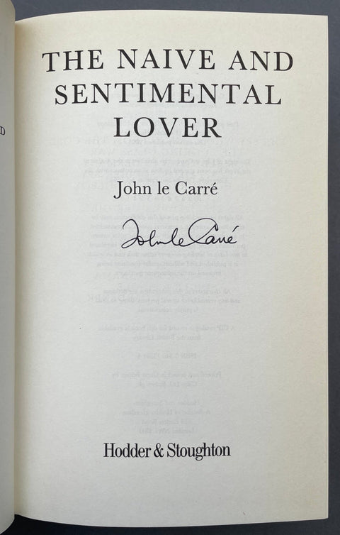 The Naive and Sentimental Lover - Setanta Books