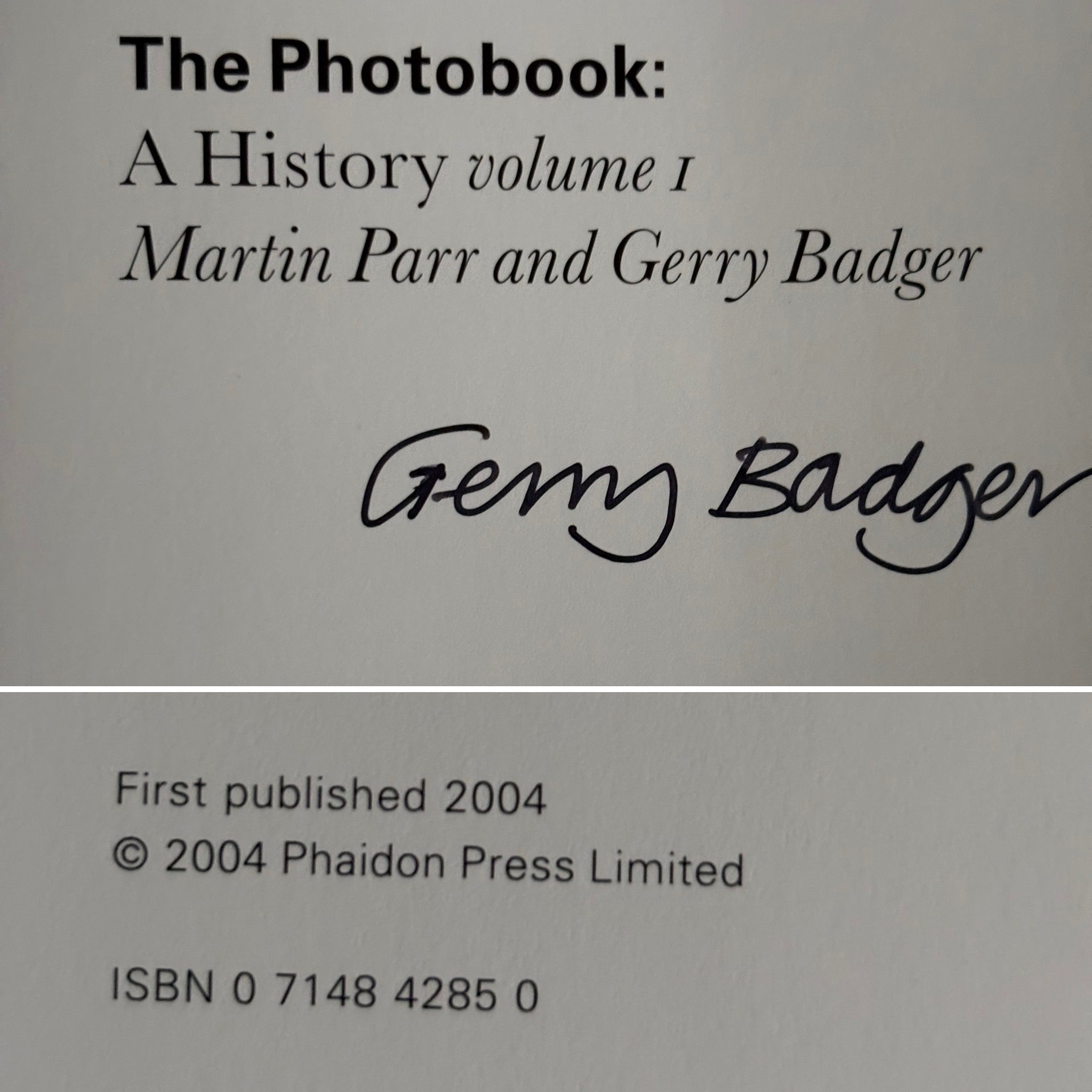 Buy The Photobook: A History Volume 1 by Martin Parr and Gerry