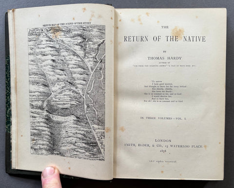 The Return of the Native - UK 1st - Setanta Books