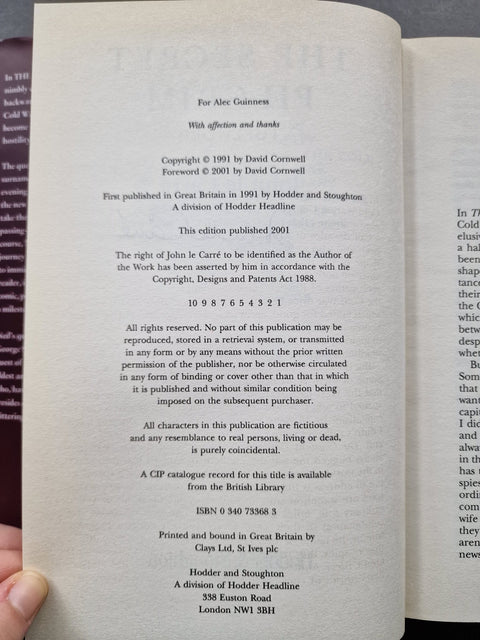 The Secret Pilgrim - Setanta Books