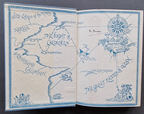 The Voyage of the Dawn Treader (The Chronicles of Narnia) - UK 1st - Setanta Books