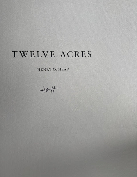 Twelve Acres - Setanta Books