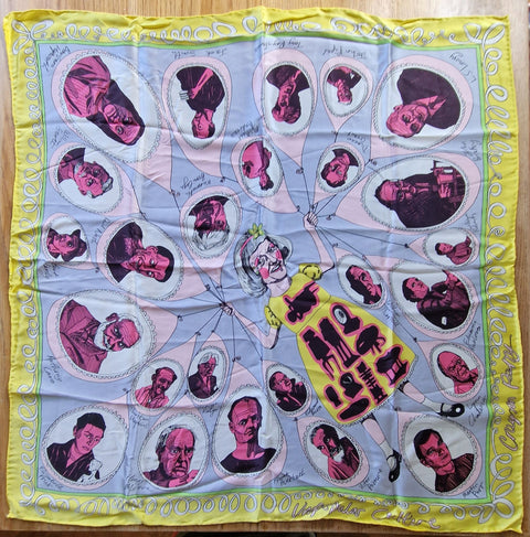 "Unpopular Culture" Silk Headscarf - Setanta Books
