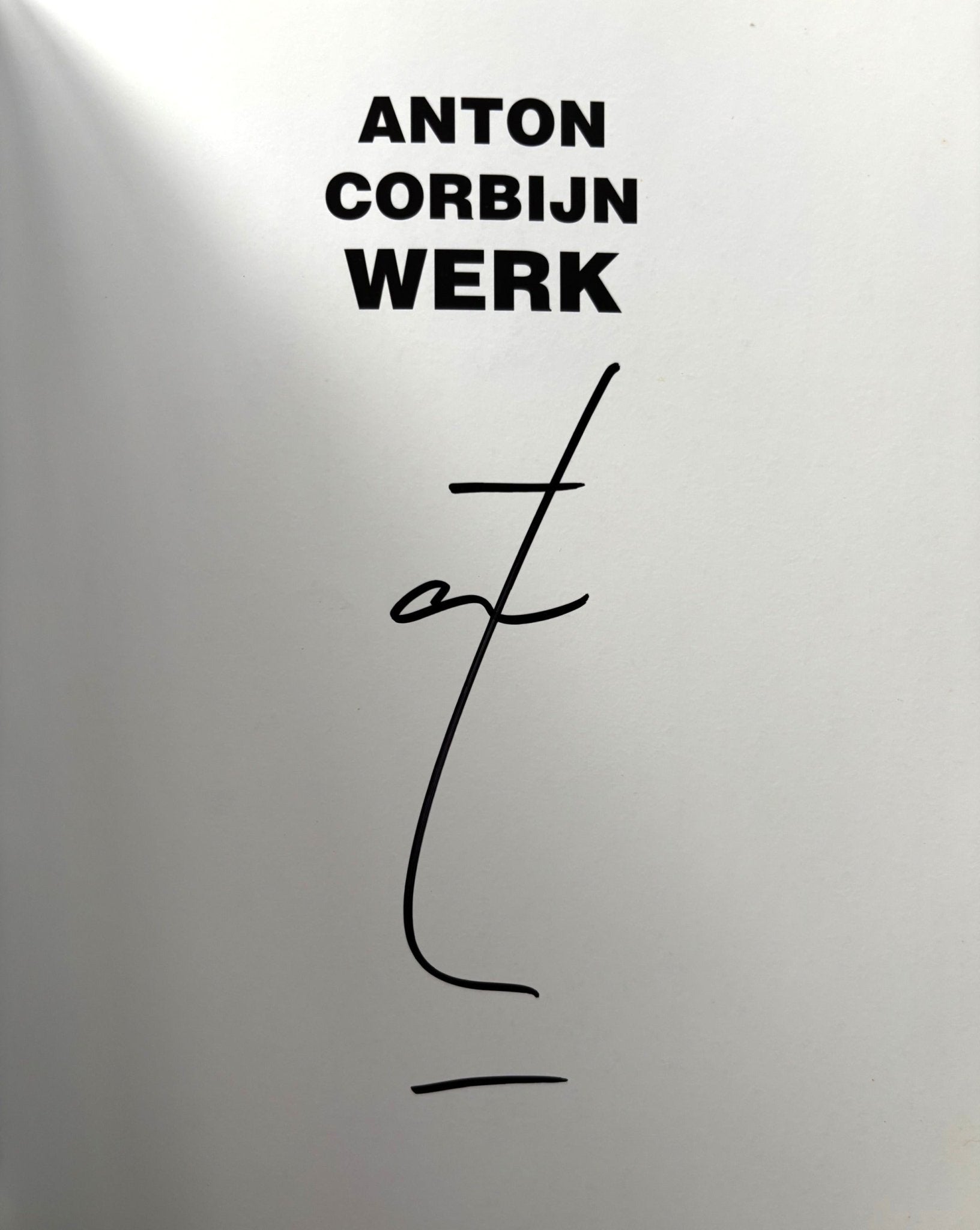 Buy Werk by Anton Corbijn – Setanta Books