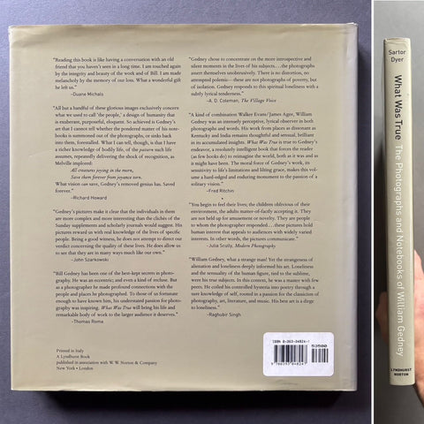 What Was True: The Photographs and Notebooks of William Gedney - Setanta Books