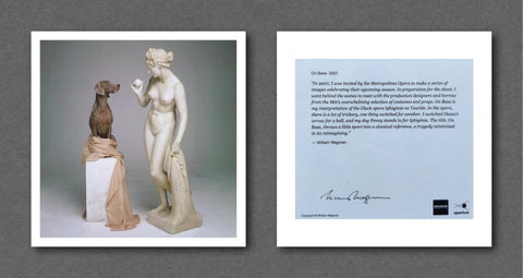William Wegman Magnum Square Prints - Setanta Books