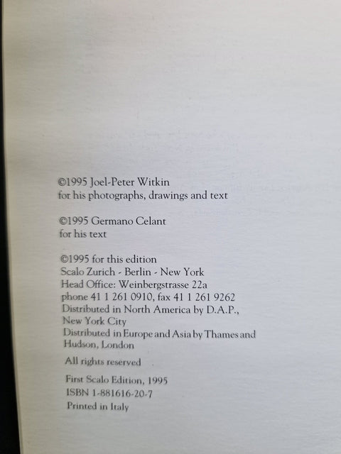 Witkin - Setanta Books