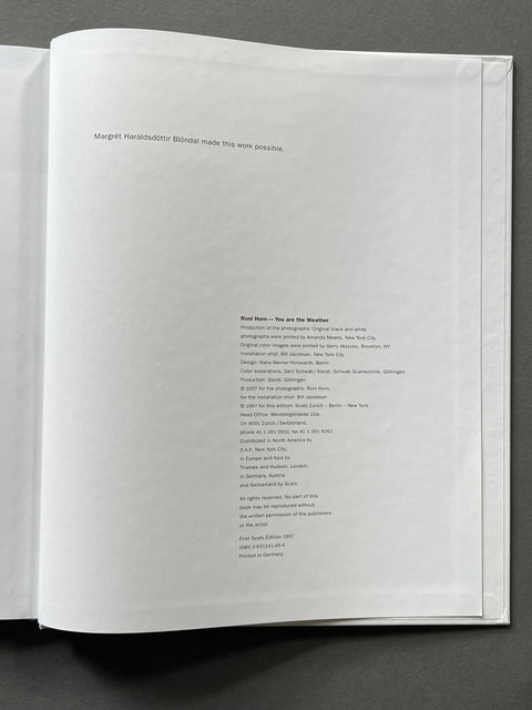 You Are the Weather - Setanta Books