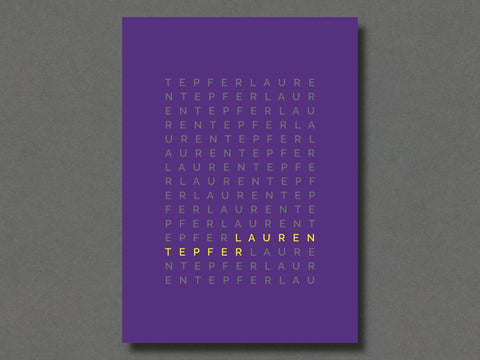 006 - Lauren Tepfer - Setanta Books