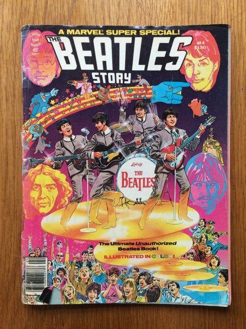Marvel Comics Super Special #4 The Beatles