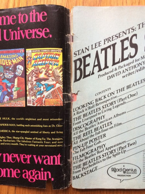 Marvel Comics Super Special #4 The Beatles