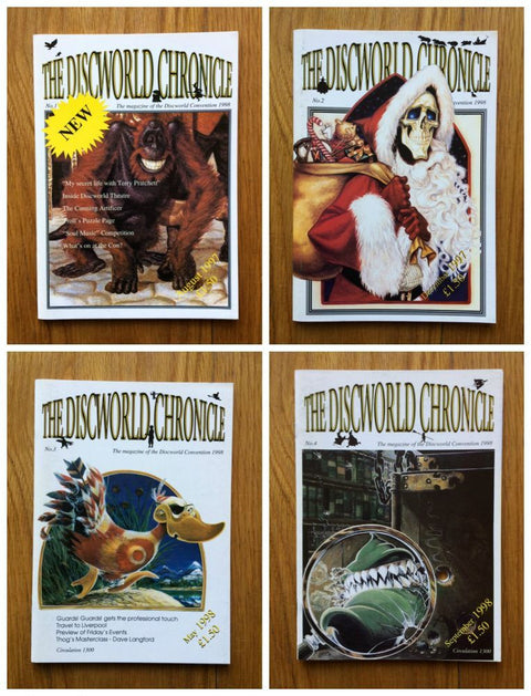 The DIscworld Chronicle complete set (Convention 1998 magazine)